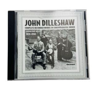 JOHN DILLESHAW - Complete Recorded Works Seven Foot Dilly  (CD, 1997 Import)